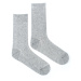 Ponožky Klasik melír sivý