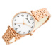 Dámske hodinky ALBATROSS Glamour ABBB97 (za537c) rose gold/white