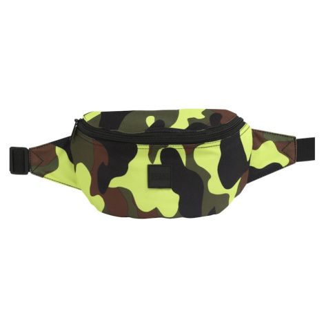 Urban Classics Ľadvinka 'Camo Hip Bag'  hnedá / zelená / kaki