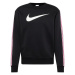 Nike Sportswear Mikina  svetloružová / čierna / biela