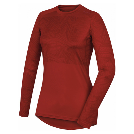 Husky Dámske tričko s dlhým rukávom červená, Termoprádlo Active Winter