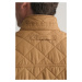 VESTA GANT QUILTED WINDCHEATER VEST ROASTED WALNUT