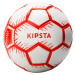 Futsalová lopta veľkosť 4 (obvod 63 cm) červeno-biela