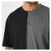 Karl Kani Small Signature Split Black/Anthracite Tee - Pánske - Tričko Karl Kani - Sivé - 603748