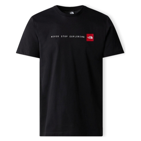 The North Face  T-Shirt Never Stop Exploring - Black  Tričká a polokošele Čierna