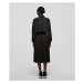 Kabát Karl Lagerfeld Technical Pleated Trench