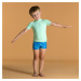 Detské tričko s UV ochranou svetlozelené