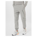 Nike Sportswear Joggingová súprava  sivá melírovaná / biela / čierna