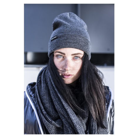 Basic Flap Beanie - Dark Grey Urban Classics