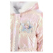 Disney Frozen Ružová teplá zimná bunda s holo efektom