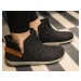 Barefoot papuče Be Lenka Chillax - Ankle-cut - Black