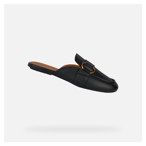 Black women's moccasins Geox Palmaria - Women's