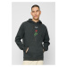 Lost Youth Rose Hoody Charcoal