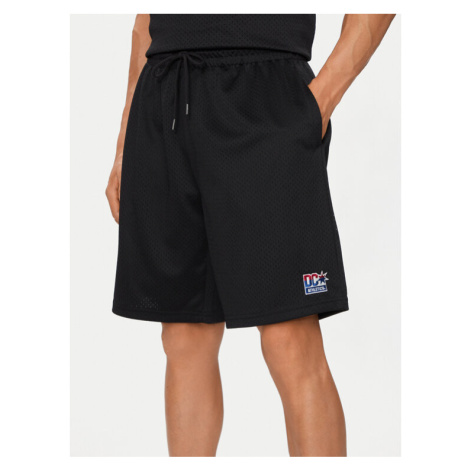 DC Športové kraťasy The Champs Short ADYWS03076 Čierna Regular Fit