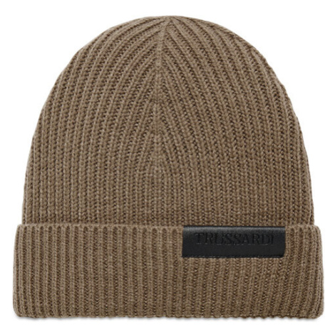 Trussardi Čiapka Beanie Logo 57Z00184 Sivá