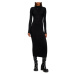 Šaty Diesel D-Mokky-Ls-Microdiv Dress Black 1