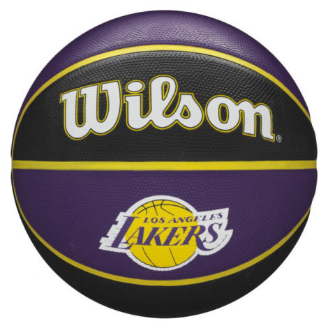 Wilson NBA TEAM TRIBUTE LAKERS Basketbalová lopta, fialová, veľkosť