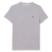 Lacoste  Regular Fit T-Shirt - Gris Chine  Tričká a polokošele Šedá