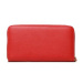 Trussardi Veľká dámska peňaženka Metal Plate Zip 75W00350 Červená