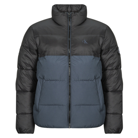 Calvin Klein Jeans  NON DOWN BLOCKING PUFFER  Bundy Námornícka modrá