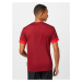 ASICS Funkčné tričko  červená / tmavočervená / biela
