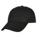 Black cap made of recycled polyester