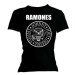 Ramones tričko Seal Čierna