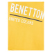United Colors Of Benetton Mikina 3BC1C202C Žltá Regular Fit