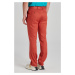 NOHAVICE GANT SLIM COT/LINEN SUIT PANTS IRON RED