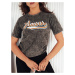 AMOURETTE women's T-shirt grey Dstreet