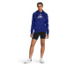 Dámska zateplená tréningová mikina s kapucňou UNDER ARMOUR UA Rival Fleece Graphic Hdy-Royal BLU