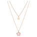 VUCH Moore Rose Gold Necklace