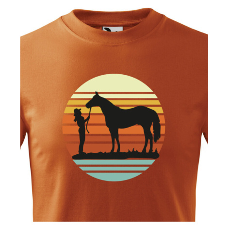 Detské tričko pre milovníkov koní Life is better - skvelý darček na narodeniny