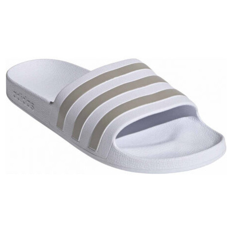 ADIDAS-Adilette Aqua footwear white/plamet/footwear white Biela