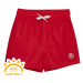 COLOR KIDS-Swim Shorts - Solid, goji berry Červená
