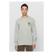 Rose Crewneck Grey