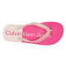 Calvin Klein BEACH SANDAL FLATFORM Dámske žabky, biela, veľkosť