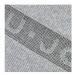 Liu Jo Šál Sciarpa Logo Strass 3F1012 M0300 Sivá