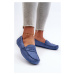 Women's eco suede moccasins, blue Rerteria