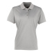 Premier Workwear Dámske polo tričko PR616 Silver -ca. Pantone 428