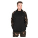 Fox Fishing Mikina LW Black/Camo Qtr Zip