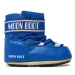 Juniorské vysoké zimné topánky MOON BOOT MB CRIB NYLON JR-F002 ELECTRIC BLUE