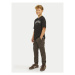 Jack&Jones Junior Bavlnené nohavice Paul 12151646 Kaki Slim Fit