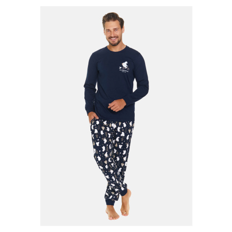 Doctor Nap Man's Pyjamas PMB.5263 Navy Blue