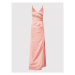 Rinascimento Večerné šaty CFC0018692002 Ružová Slim Fit