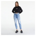 Mikina Calvin Klein Jeans Stacked Institutional Sweatshirt Black