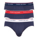 3PACK pánske slipy Tommy Hilfiger tmavo modré (1U87903766 904)