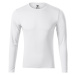 Malfini Pride Uni športové tričko s dlhým rukávom 168 biela