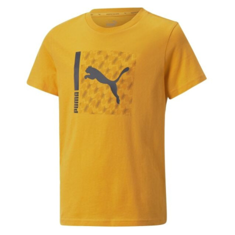 Puma ACTIVE SPORT TEE Detské tričko, žltá, veľkosť