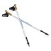 SPOKEY - RUBBLE Palice Nordic Walking 2-dielne, systém anti-shock, bielo-modré